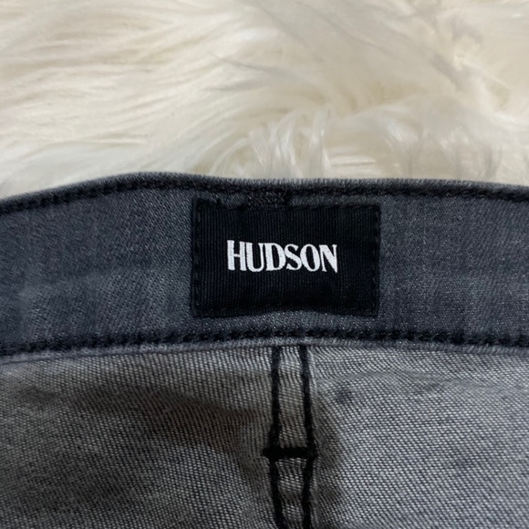 Hudson Gray Shine Midrise Skinny Jeans 28 - Picture 6 of 8